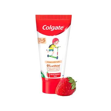 Colgate Natural Strawberry Flavour Kids Toothpaste (3-5 years)